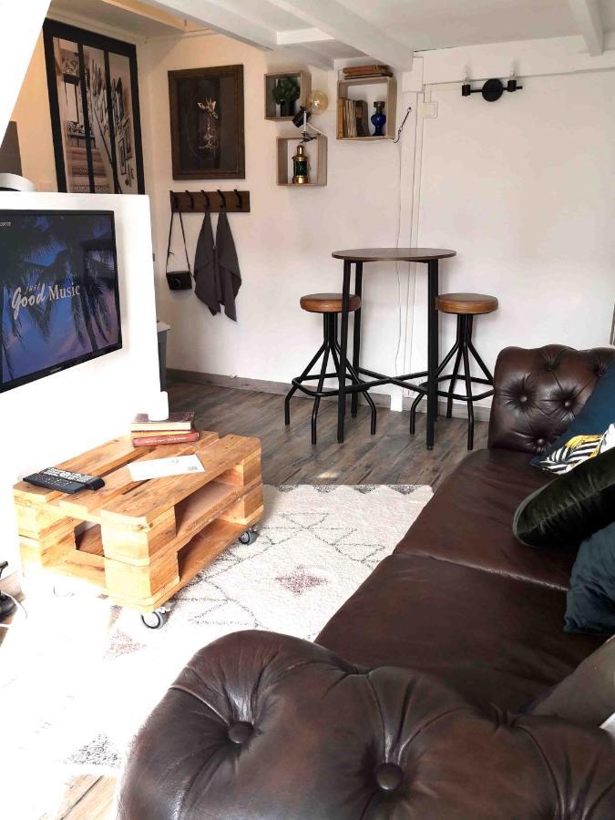 L'Intimiste A St Lo - Studio Duplex Prive - Atypique - Netflix - Wifi - Parking Gratuit - Entree Autonome Apartment Сен Ло Екстериор снимка